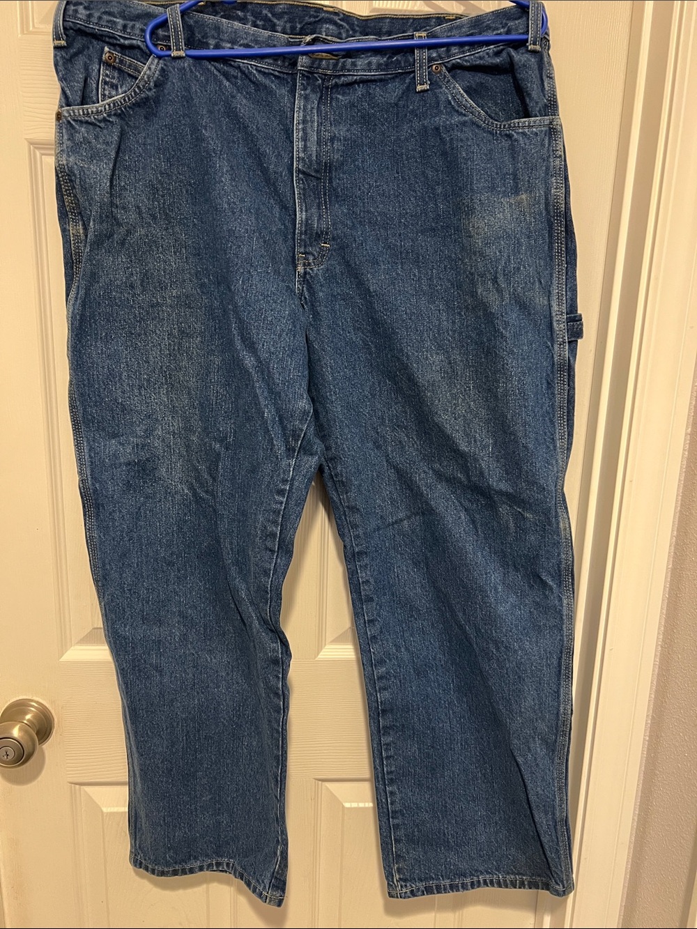 Dickies Mens straight leg carpenter jeans